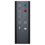 Dyson AM09 remote control in black with circular buttons