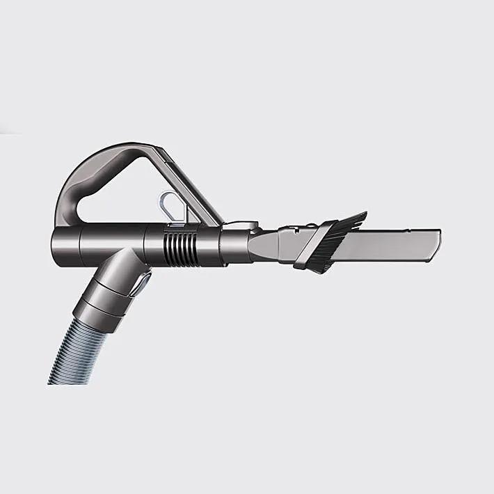 Dyson DC39 Ball Multi Floor canister vacuum floor nozzle with wand, metallic gray