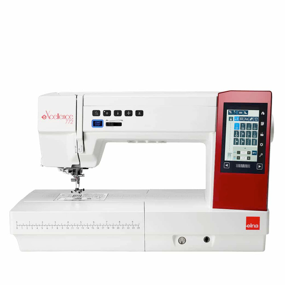 Elna eXcellence 772 Sewing Machine - Sewingmachinesplus.com
