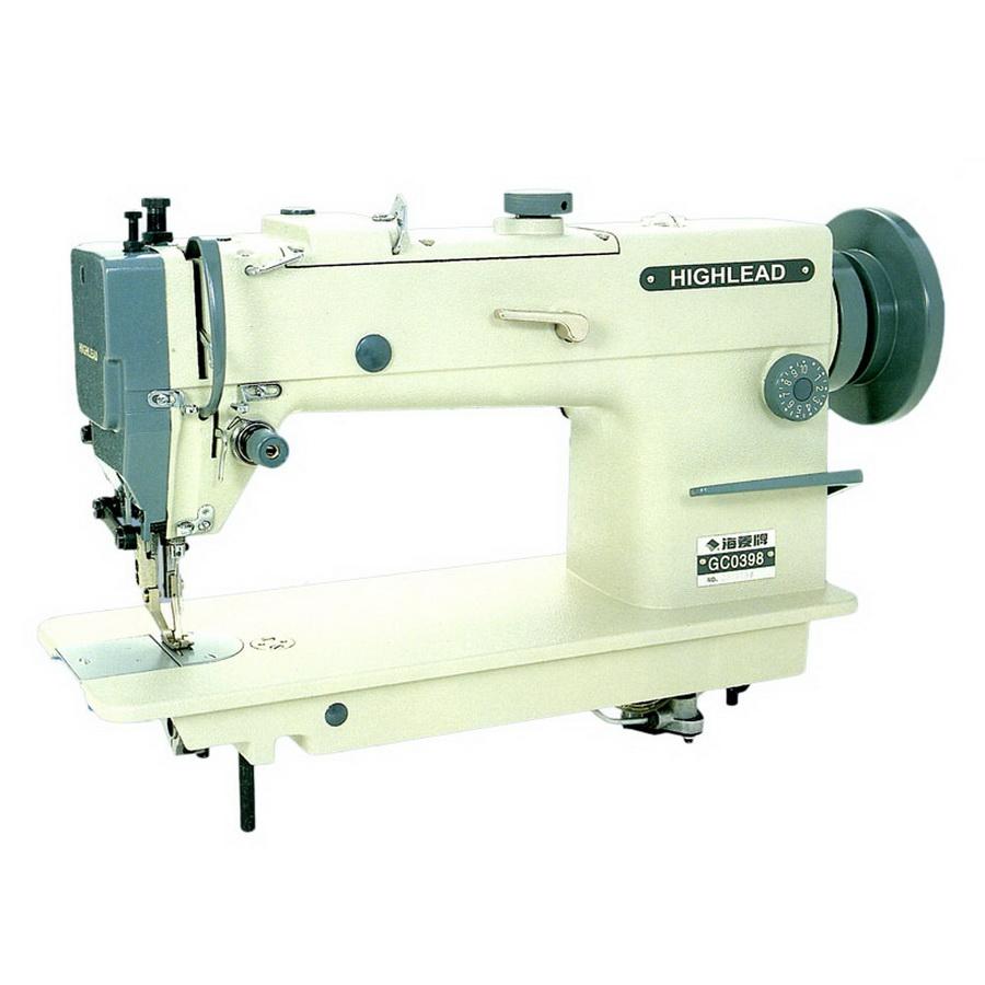 Highlead GC0398-1 Industrial Lockstitch Sewing Machine with Assembled Table and Servo Motor