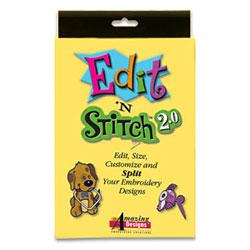 Amazing Designs Edit N Stitch 2.0 Software