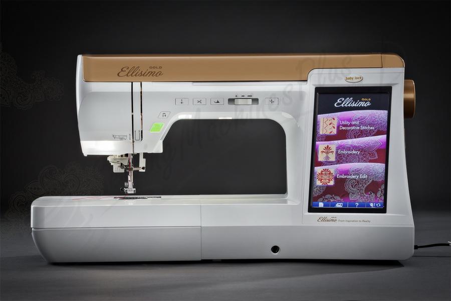 Baby Lock Ellisimo Gold Sewing, Quilting and Embroidery Machine (BLSOG) - Sewingmachinesplus.com