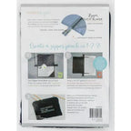 Navy Velveteen Zipper Pouch Blank, Small - Sewingmachinesplus.com