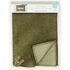 Olive Felt Zipper Pouch Blank, Large - Sewingmachinesplus.com