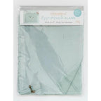 Dusty Teal Velveteen Zipper Pouch Blank, Small - Sewingmachinesplus.com