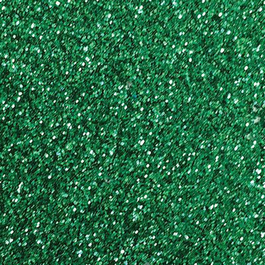 Glitter Fabric 27 in x 11.8 in Emerald