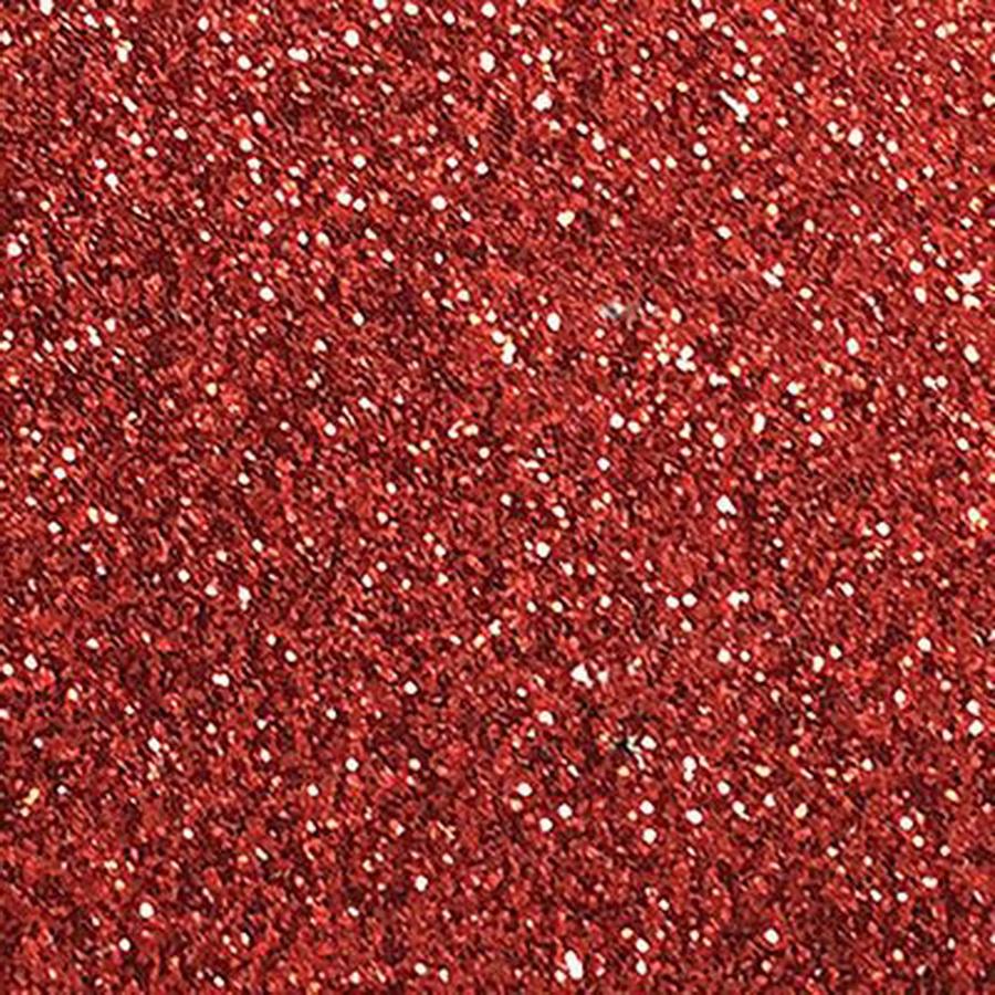 Glitter Fabric 27 in x 11.8 in Ruby