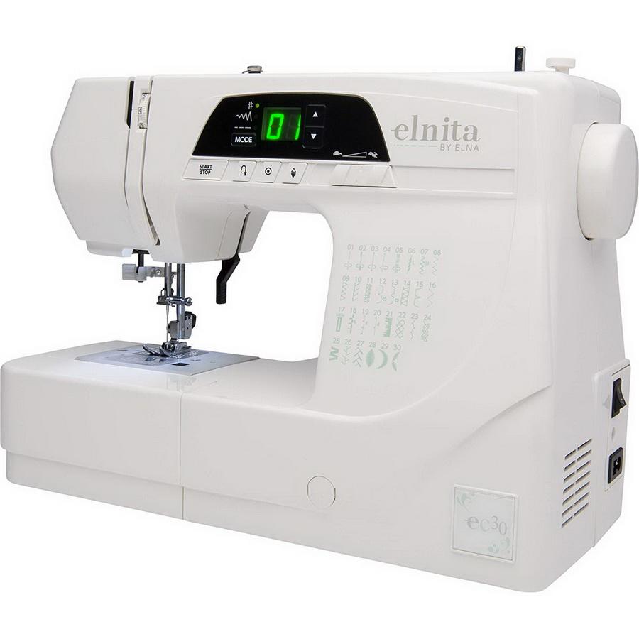 Elna Elnita EC30 Computerized Sewing Machine - Sewingmachinesplus.com