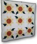 Ready to Sew Sunflower Wall Hanging Pre - cut Quilt Kit - Sewingmachinesplus.com