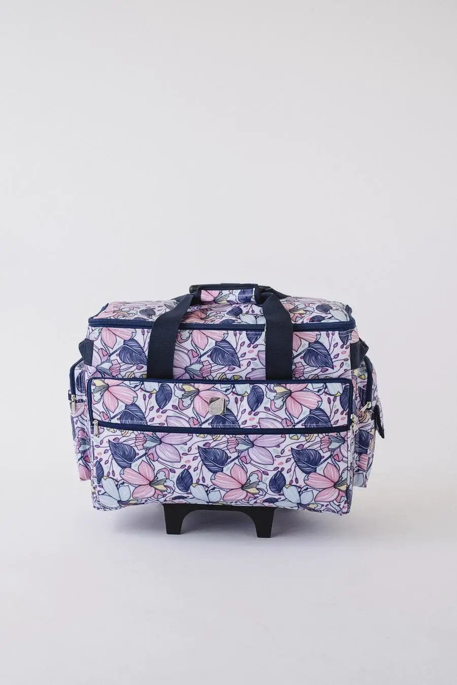 Bluefig Quilter Deluxe Combo: 19" Wheeled Bag, Project Bag, Fat Quarter Bag, Satchel and Thread Carrier - Maisy - Sewingmachinesplus.com