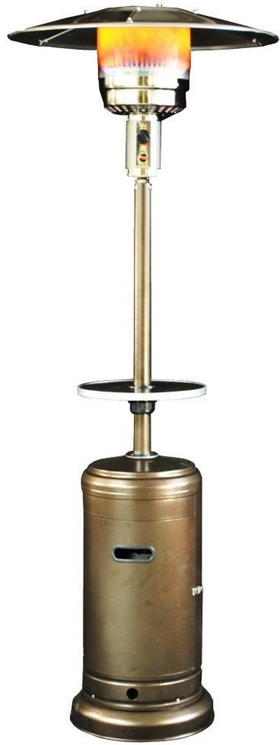 Sunheat Umbrella Patio Heater (Stainless Steel or Golden Hammer Finish) - Sewingmachinesplus.com