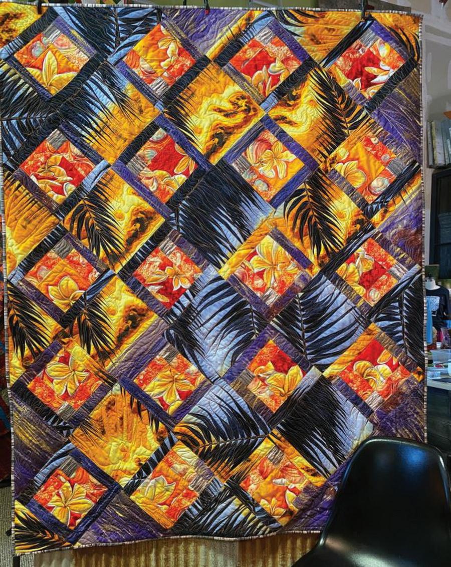 Frond Design Studio Fresh Perspective Beachside Quilt Kit - Sewingmachinesplus.com