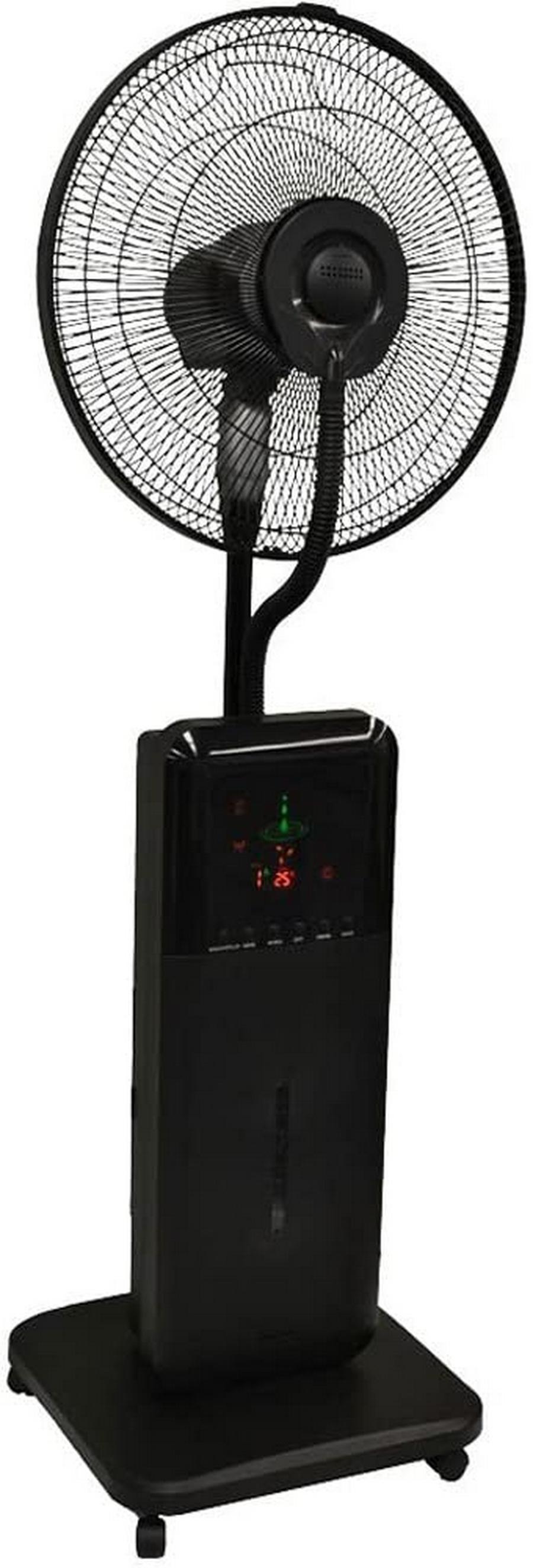 Sunheat Ultrasonic Misting Fan with Bluetooth Speakers (Black, White or Red)