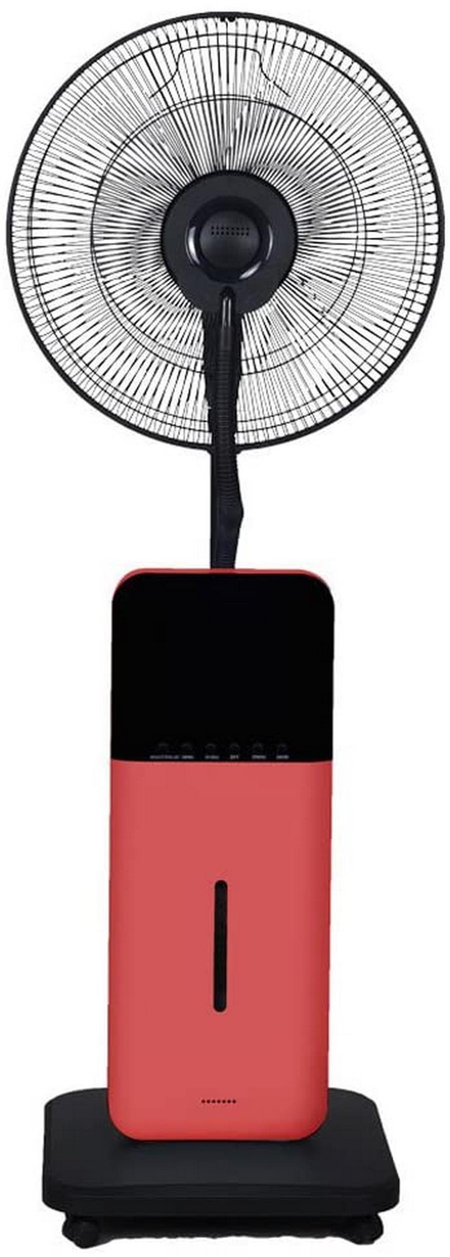 Sunheat Ultrasonic Misting Fan with Bluetooth Speakers (Black, White or Red)