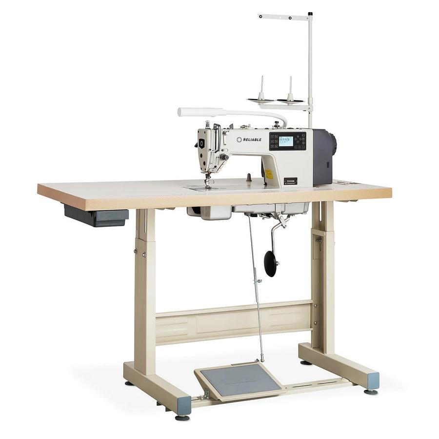 Reliable 5500SD Automatic Thread Trimmer Single Needle Lockstitch Sewing Machine w/ Direct Drive - Sewingmachinesplus.com