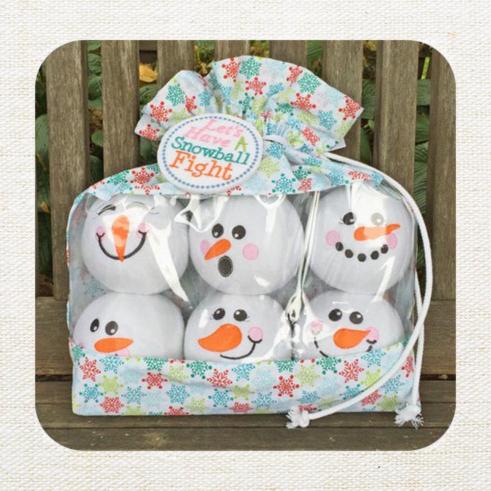 Embroidery Garden Snowman Snowballs Bundle - Sewingmachinesplus.com