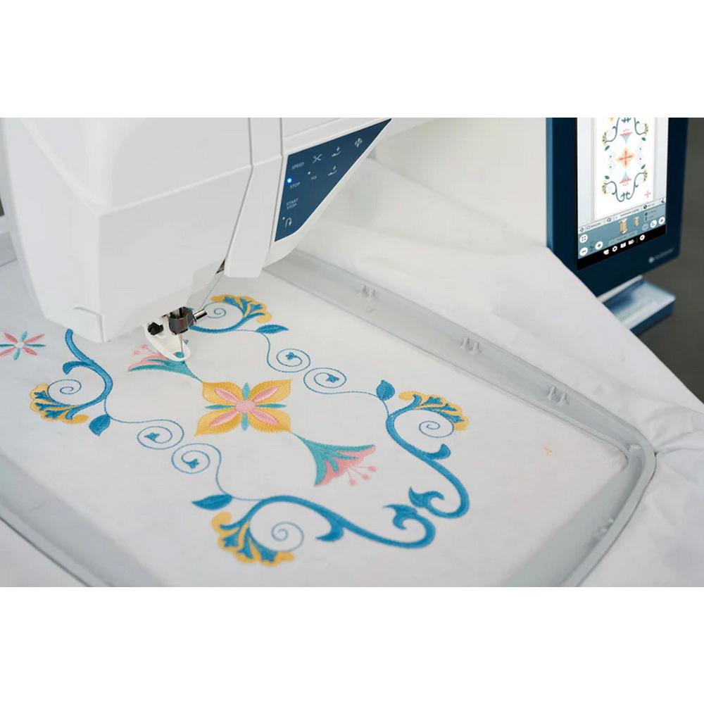Husqvarna Viking Designer Sapphire 85 Sewing and Embroidery Machine - Sewingmachinesplus.com