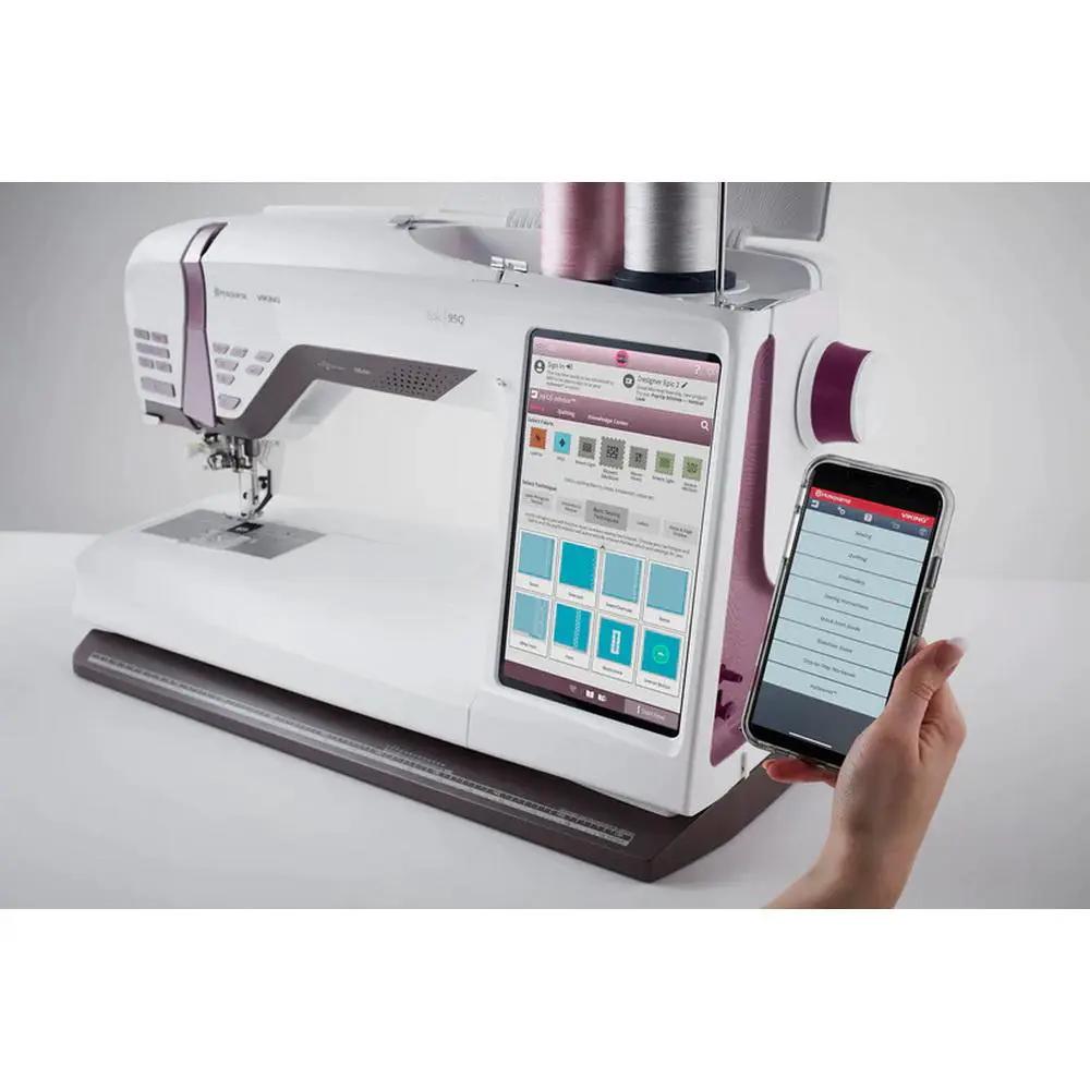 Husqvarna Viking Epic 95Q Sewing Machine - Sewingmachinesplus.com