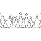 Groovy Board - 10in. Tree Lot Quilting Template - Sewingmachinesplus.com