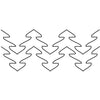 Groovy Board - 10in. Trees Quilting Template