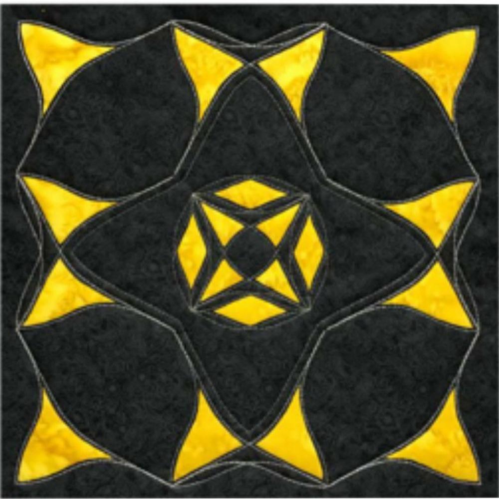 Westalee Design Flying Bell Curve Triangle Templates London Collection (Curve Complete Template Set)