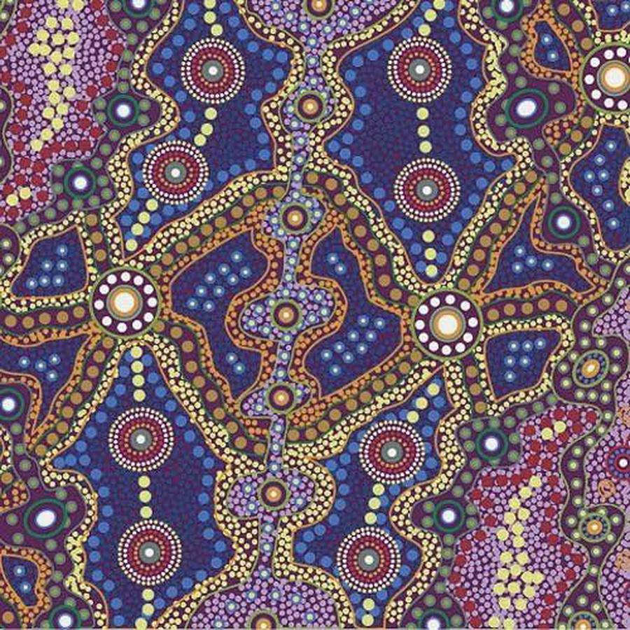 Ready to Sew Aboriginal Goose Chase Pre - cut Quilt Kit - Sewingmachinesplus.com