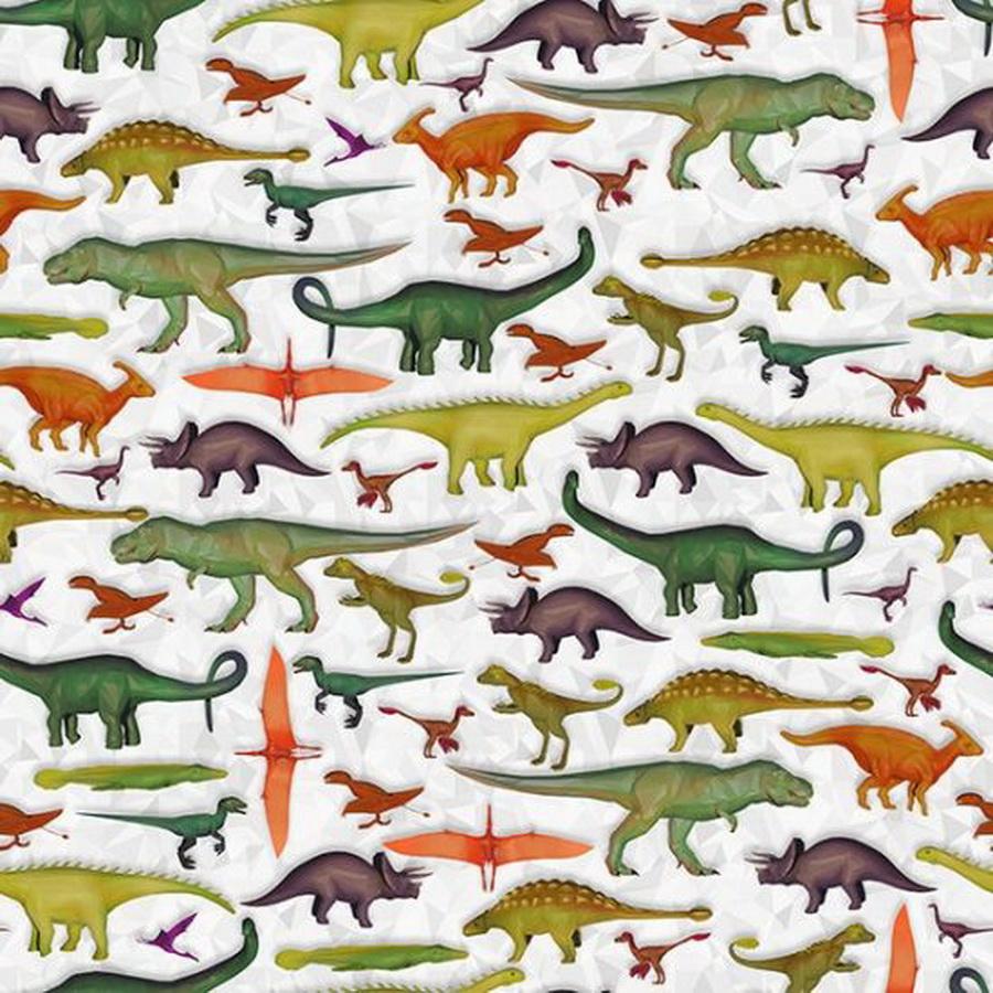 Ready to Sew Dino - Mite Pre - cut Quilt Kit - Sewingmachinesplus.com