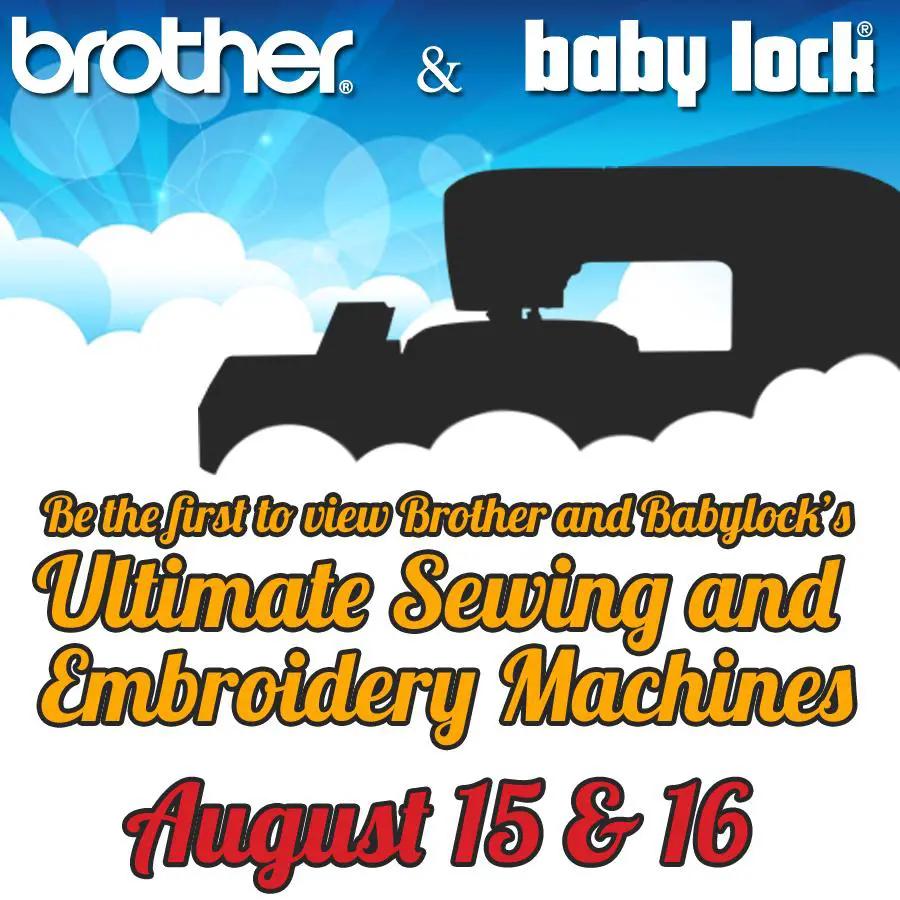 Brother - Baby Lock Red Carpet Two Day Event - Sewingmachinesplus.com