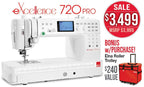 Elna eXcellence 720 Pro Computerized Sewing Machine - Sewingmachinesplus.com