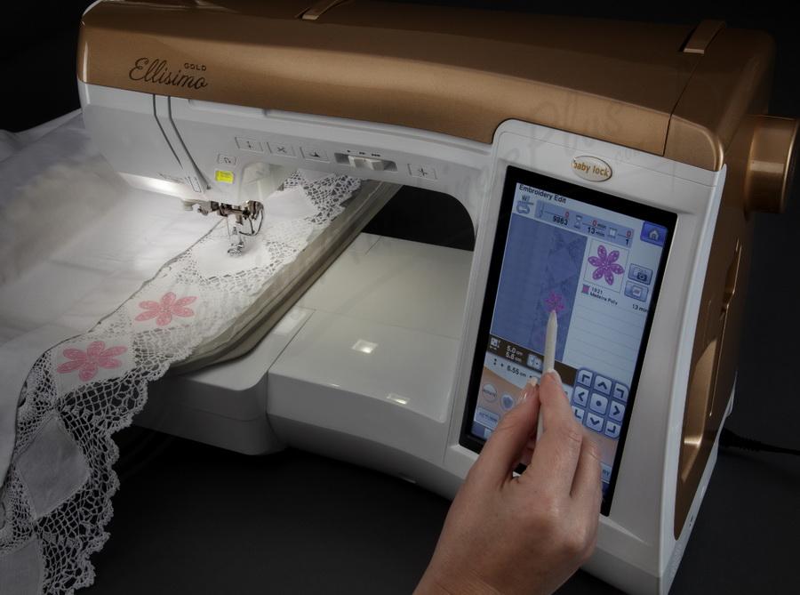Baby Lock Ellisimo Gold Sewing, Quilting and Embroidery Machine (BLSOG) - Sewingmachinesplus.com