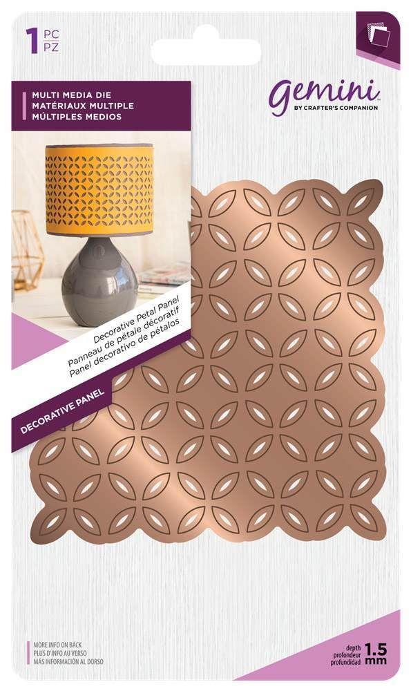 Gemini Multi Media Metal Die - Decorative Petal Panel