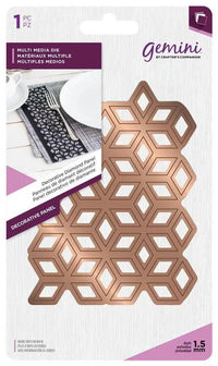 Gemini Multi Media Metal Die - Decorative Diamond Panel