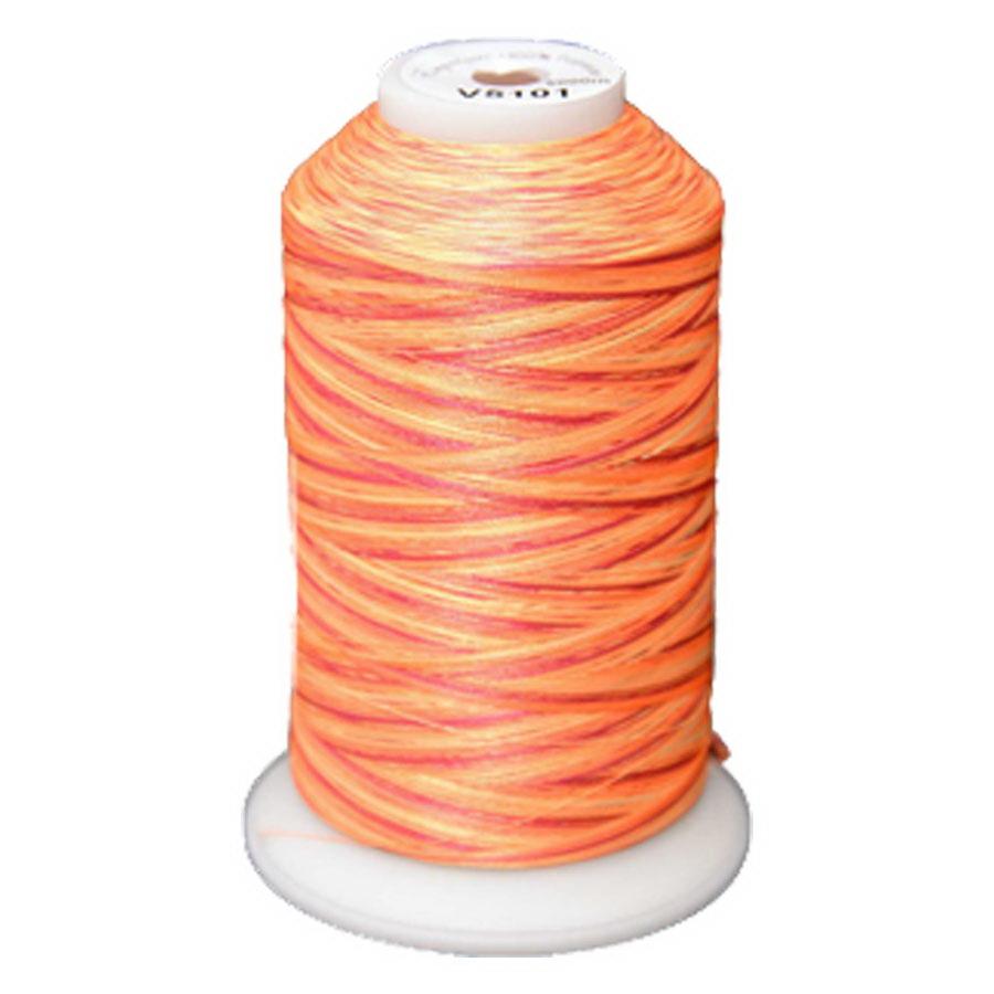 Exquisite Medley Variegated Thread - 101 Sunset 1500M Spool