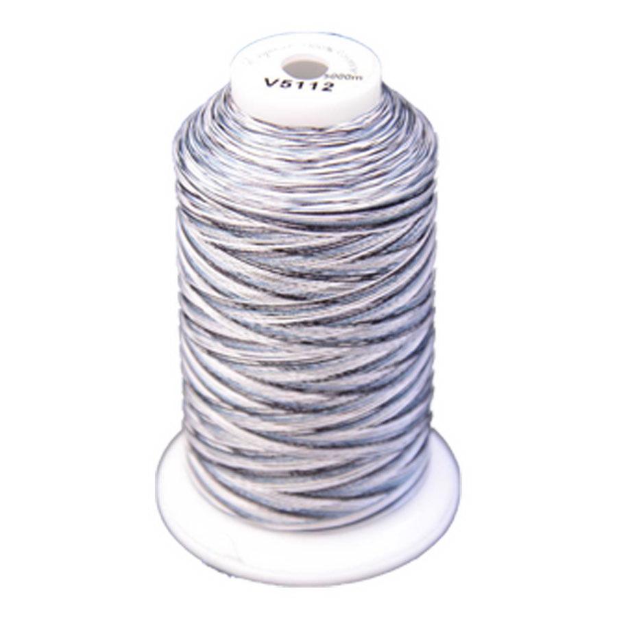 Exquisite Medley Variegated Thread - 112 Salt N Pepper 1500M Spool
