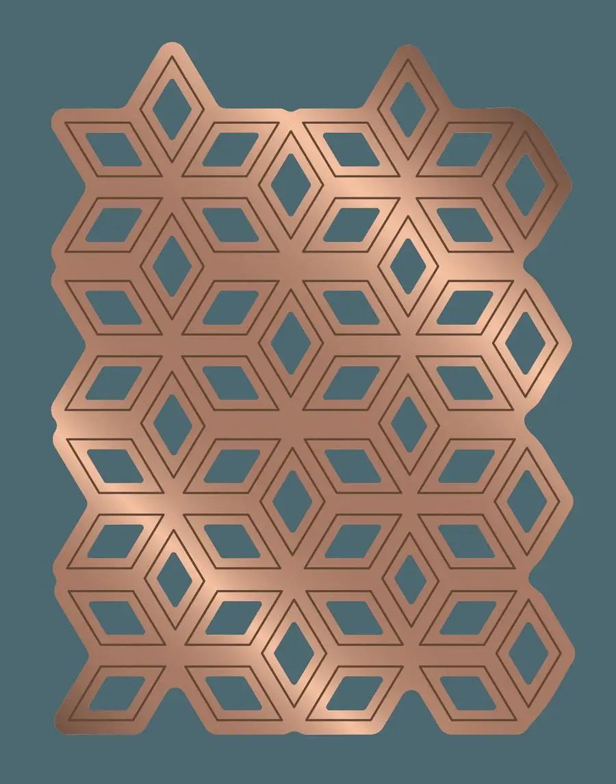 Gemini Multi Media Metal Die - Decorative Diamond Panel - Sewingmachinesplus.com