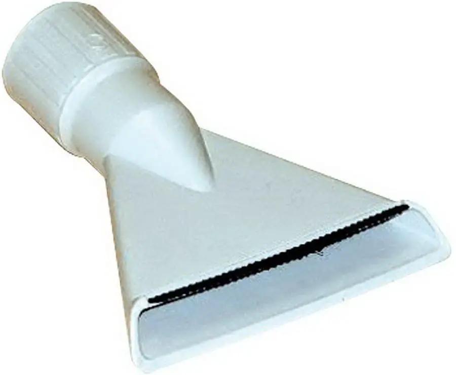 SEBO upholstery nozzle vacuum attachment; white plastic head compatible with various machines
