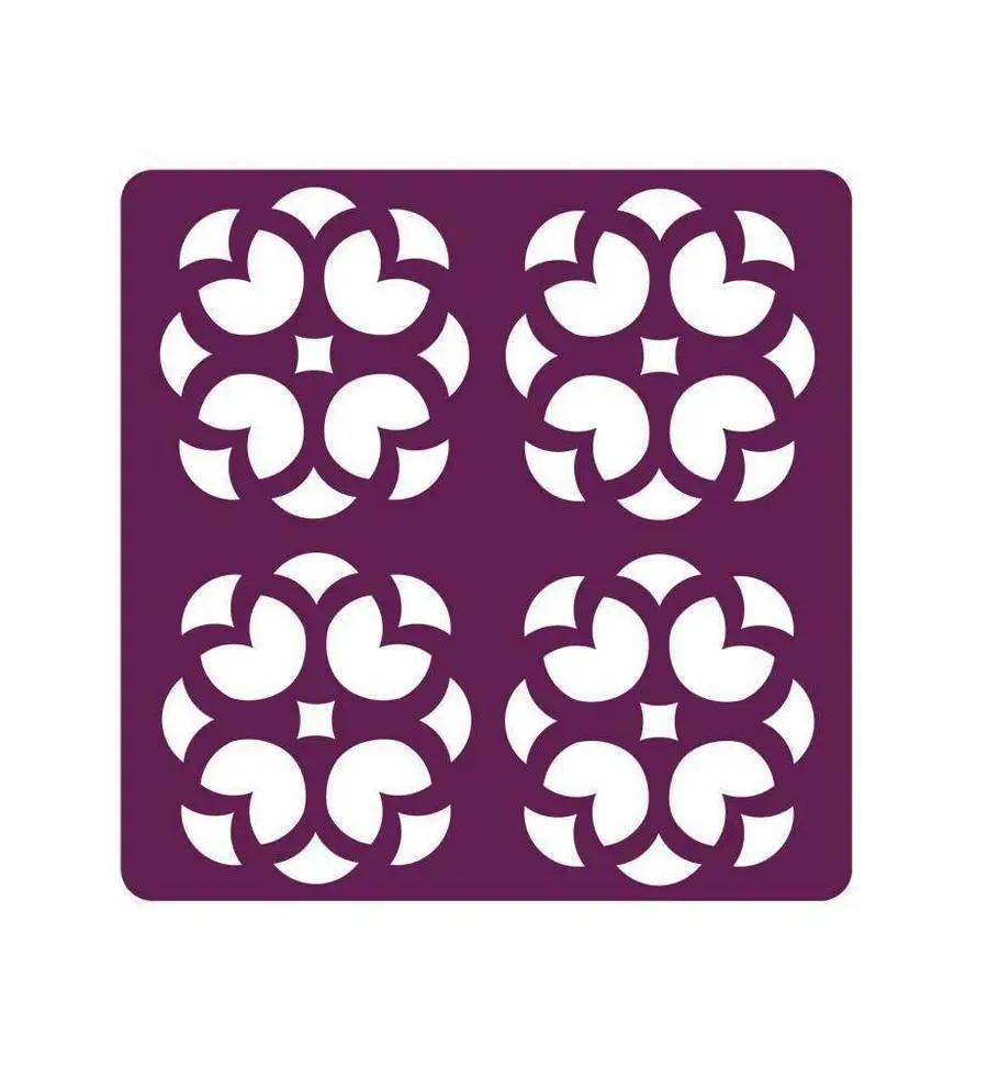 Gemini Multi Media Die - Decorative Flower Panel - Sewingmachinesplus.com