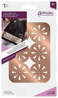 Gemini Multi Media Die - Decorative Daisy Panel