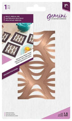 Gemini Multi Media Die - Decorative Retro Panel - Sewingmachinesplus.com