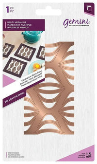 Gemini Multi Media Die - Decorative Retro Panel