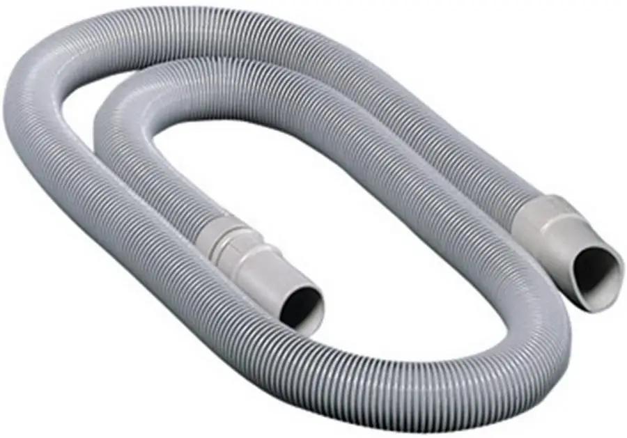 Sebo extension hose, 9-inch long, grey flexible vacuum attachment