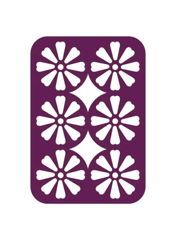 Gemini Multi Media Die - Decorative Daisy Panel - Sewingmachinesplus.com