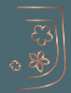 Gemini Multi Media Bag Making Metal Die - Hobo Bag and Flowers Set