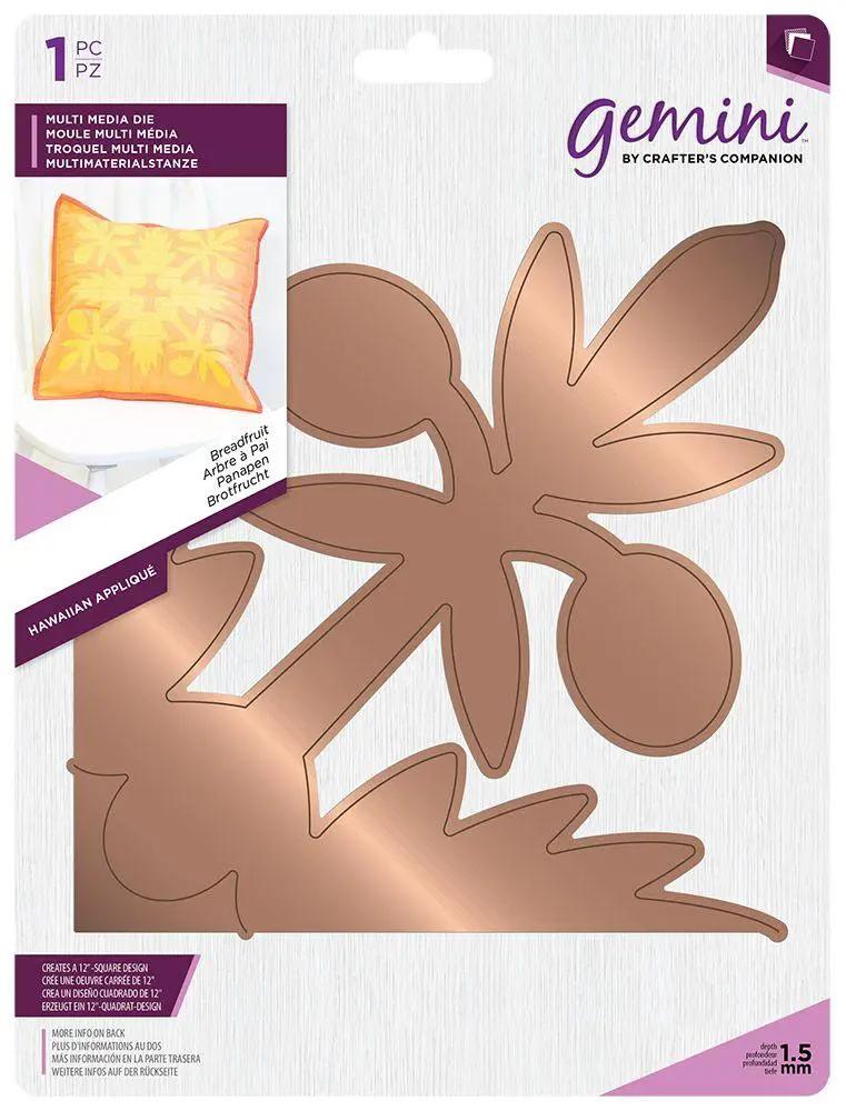Gemini Multi Media Hawaiian Applique Die - Breadfruit - Sewingmachinesplus.com