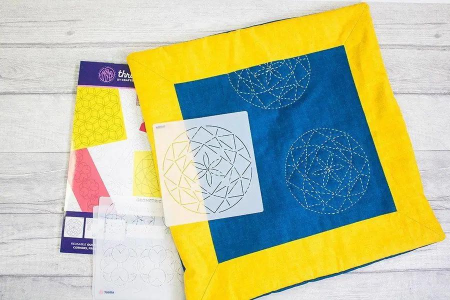 Threaders Quilting Stencils - Geometric