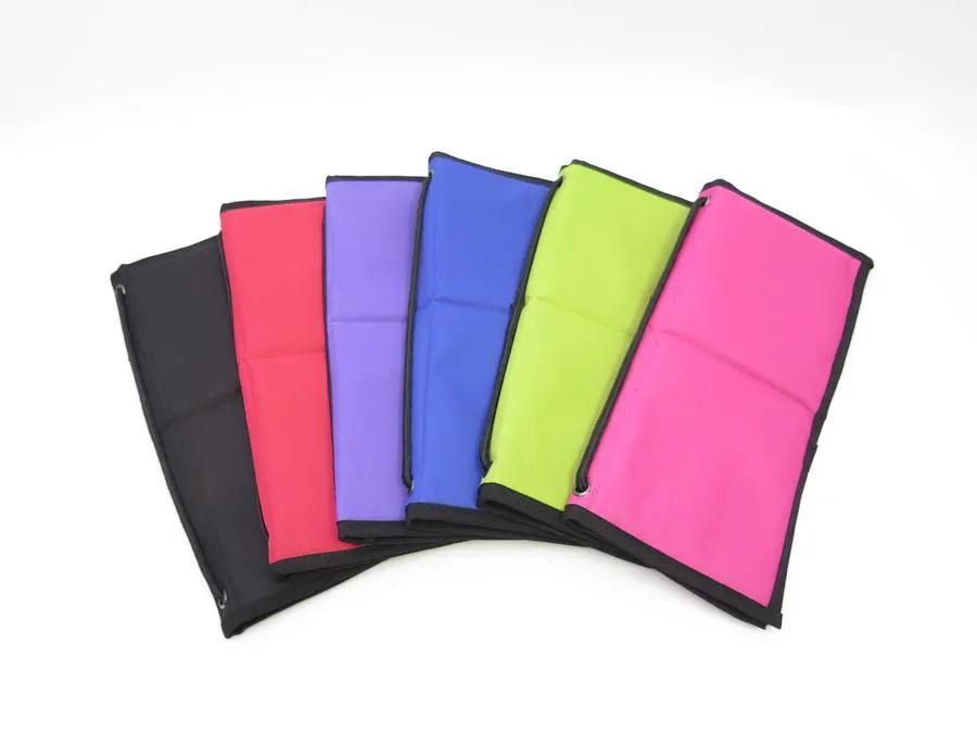 Paint brush easel carrying case set by Bluefig in six colors.