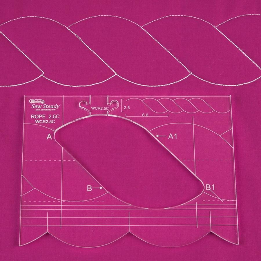 Sew Steady Border Sampler 5 Piece Template Set