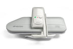 Elnapress EP250 steam press by Elna in light gray with top control panel.