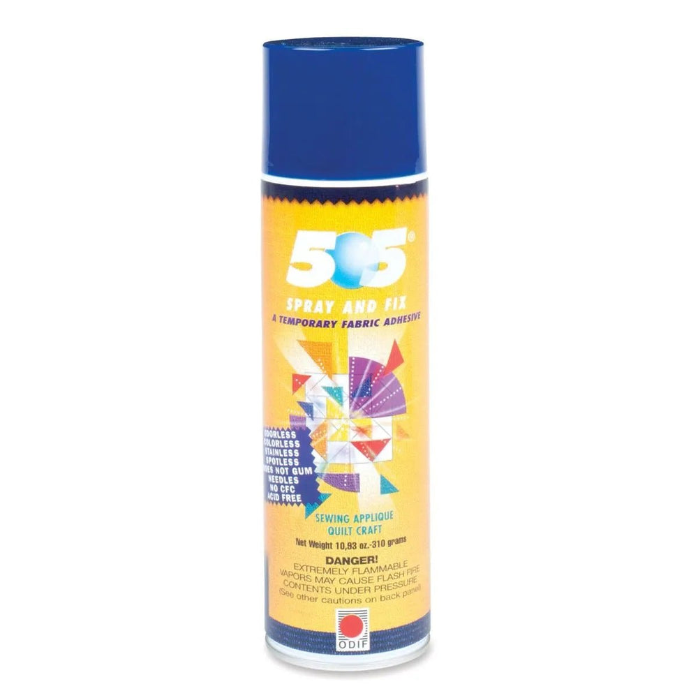 Odif 505 Spray and Fix Adhesive, Large 14.7 oz. Can - Sewingmachinesplus.com