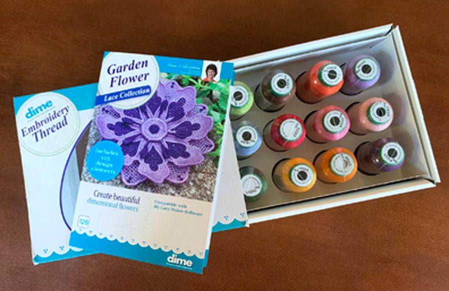 Embroidery Garden Flower Lace Collection